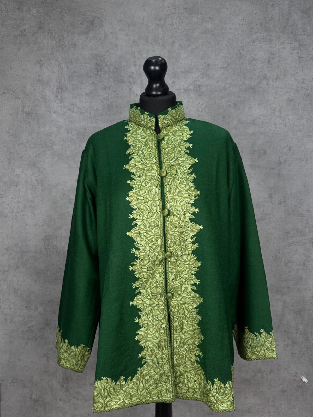 The Dal Meadow Kashmiri Woollen Jacket