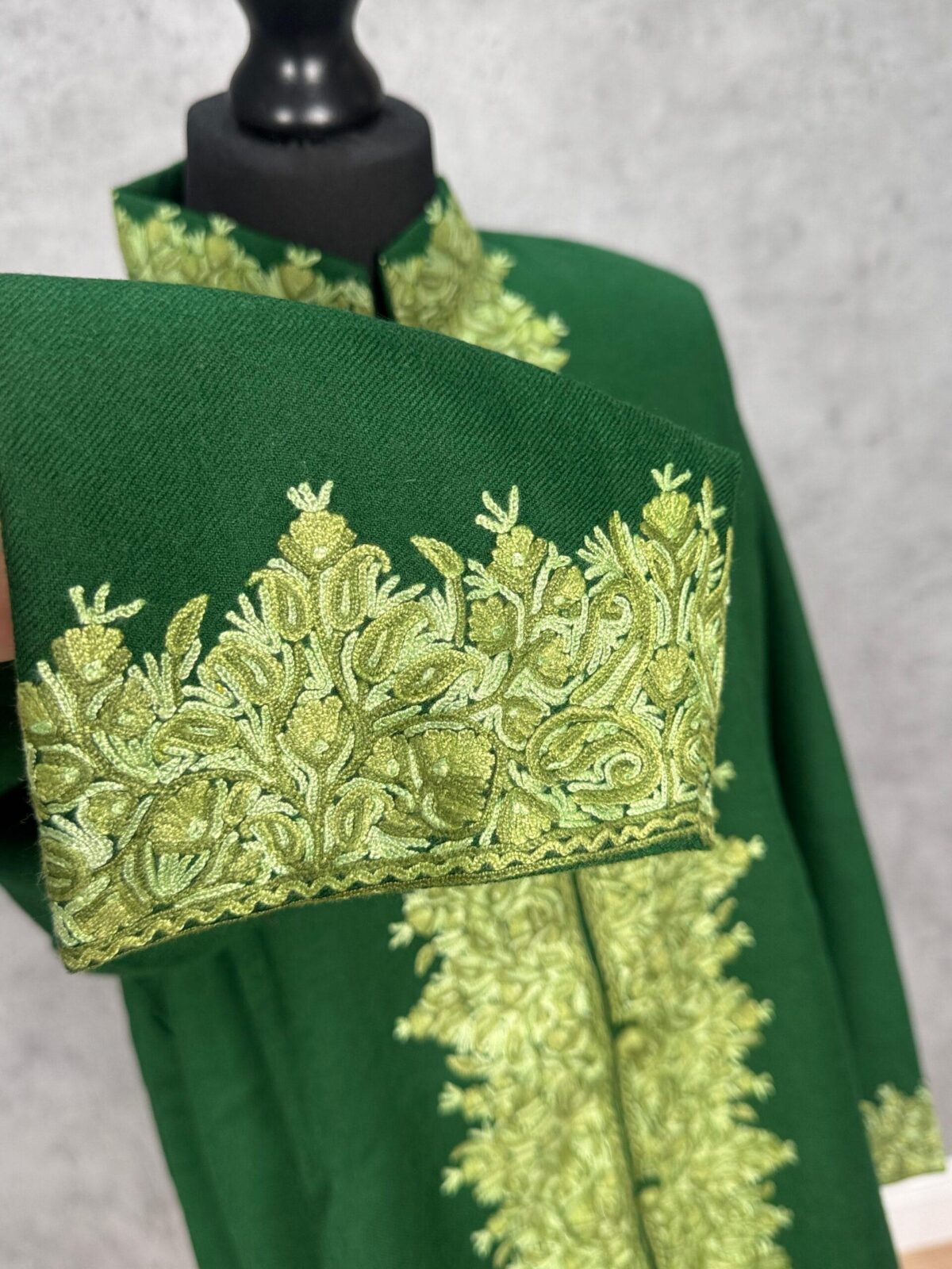 The Dal Meadow Kashmiri Woollen Jacket