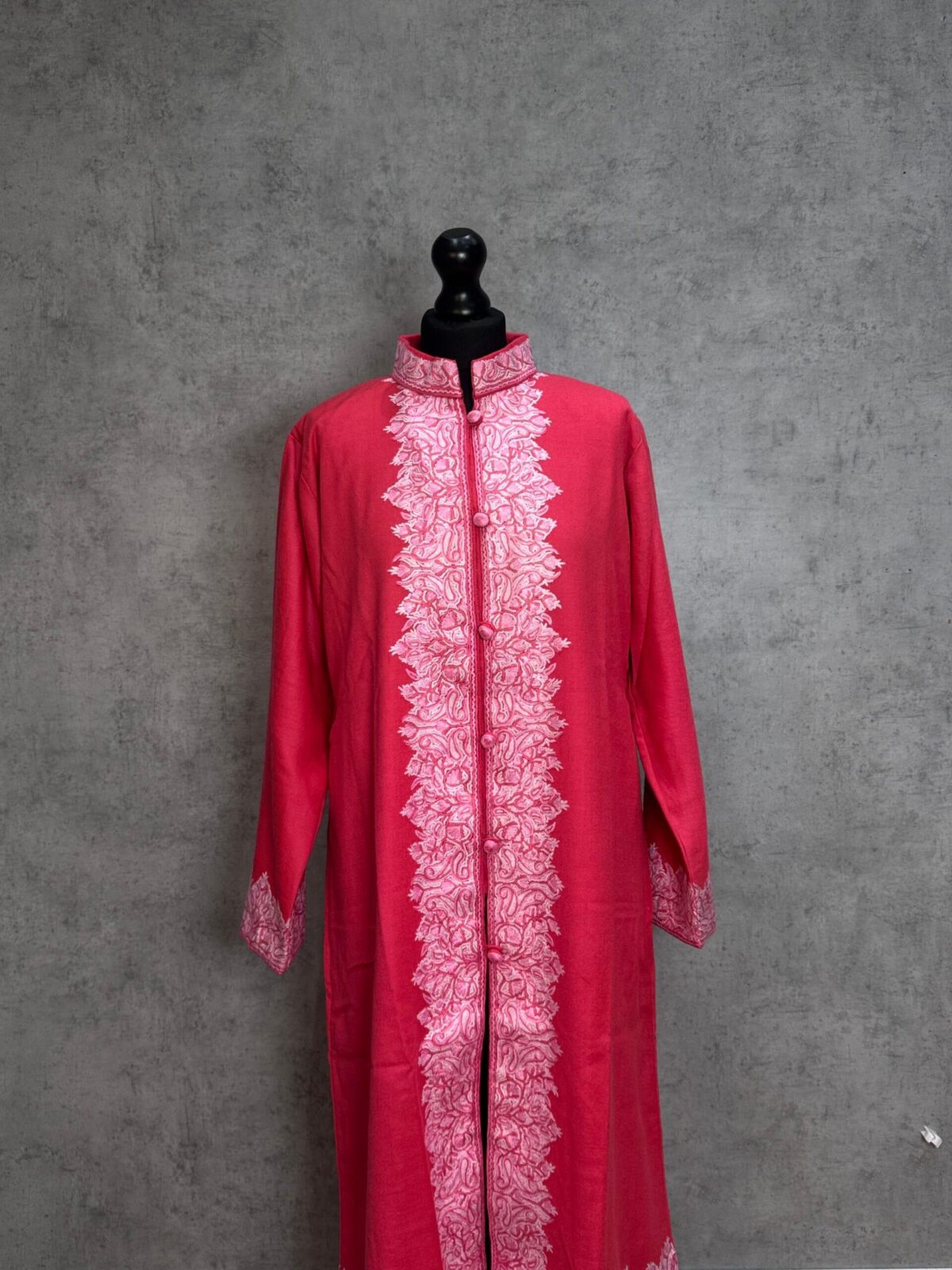 The Pampore Blossom Kashmiri Woollen Jacket