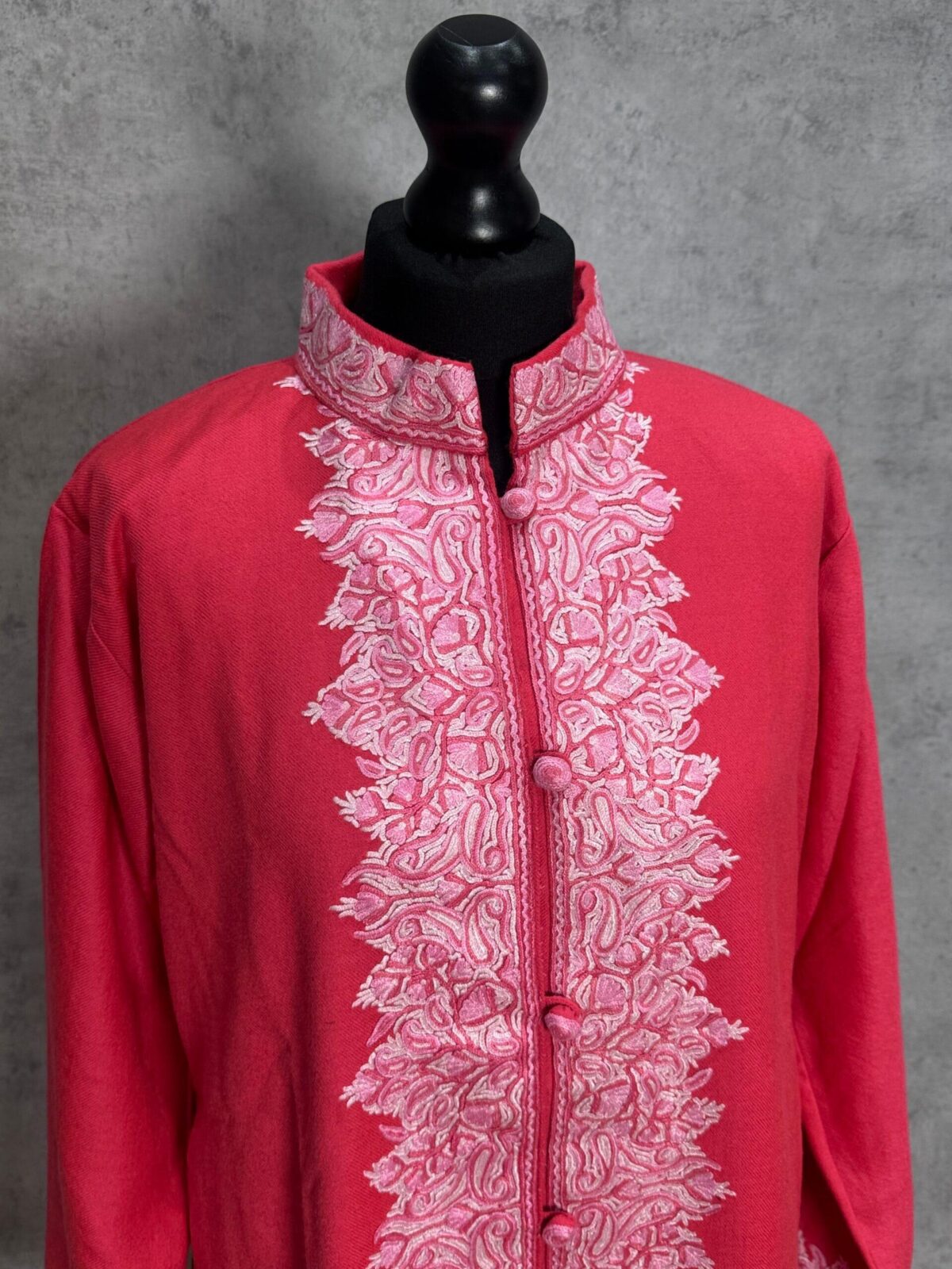 The Pampore Blossom Kashmiri Woollen Jacket