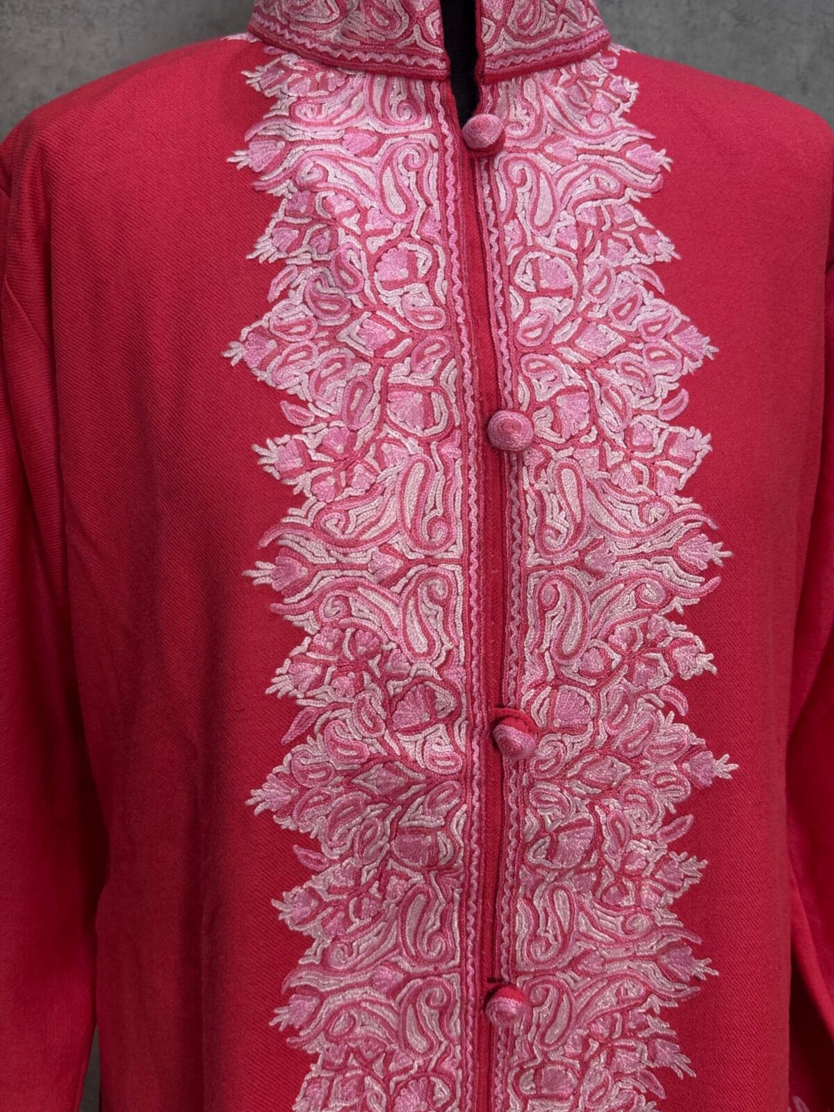 The Pampore Blossom Kashmiri Woollen Jacket