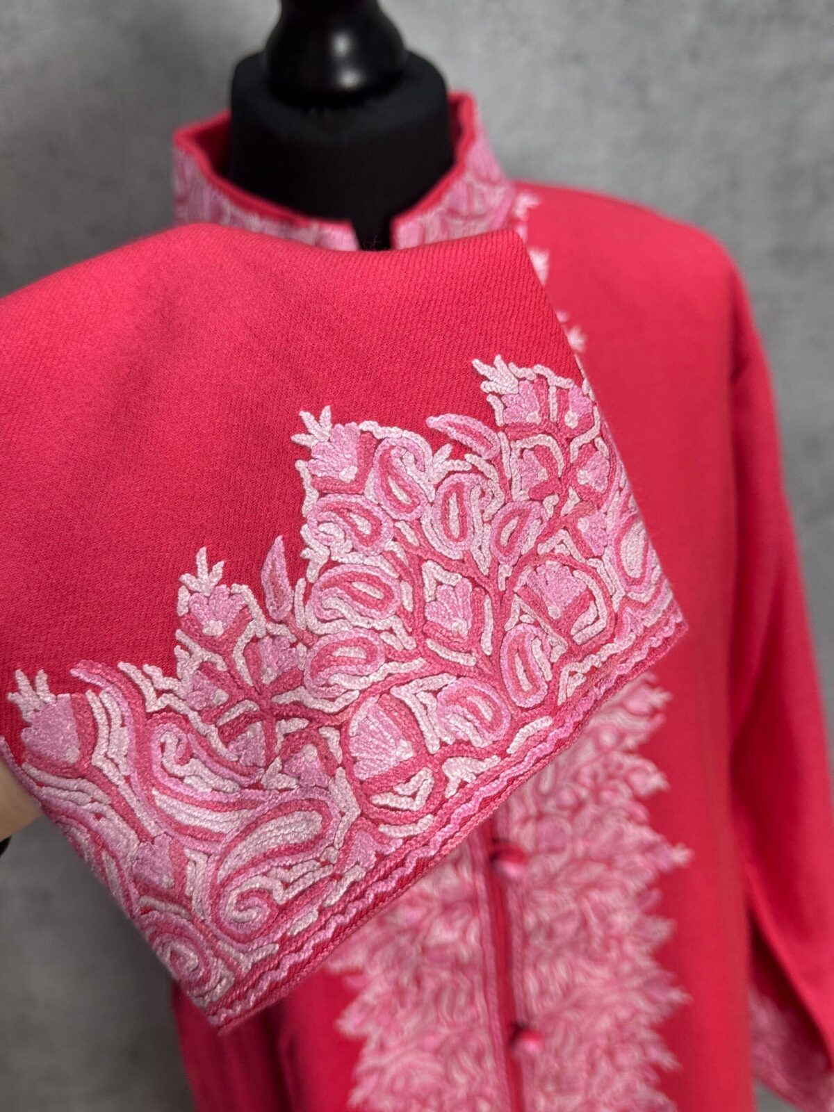 The Pampore Blossom Kashmiri Woollen Jacket