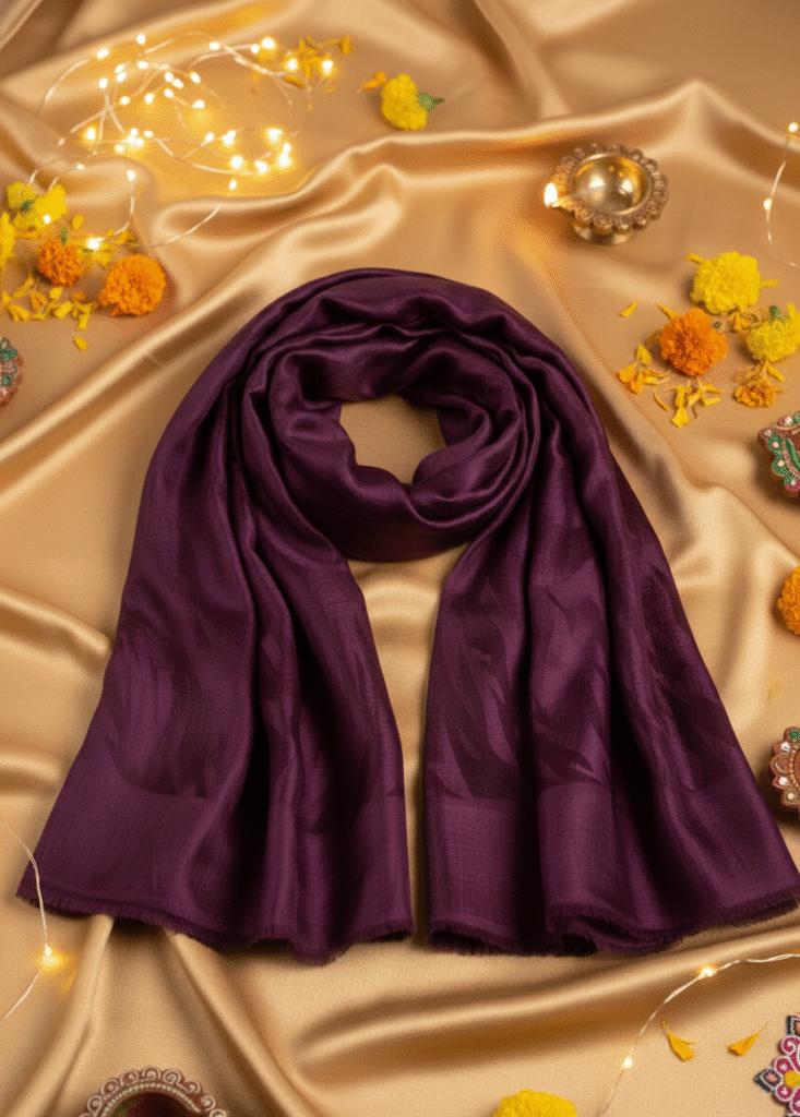 jacquard-veil-scarf-a-diwali-gift-for-a-friend