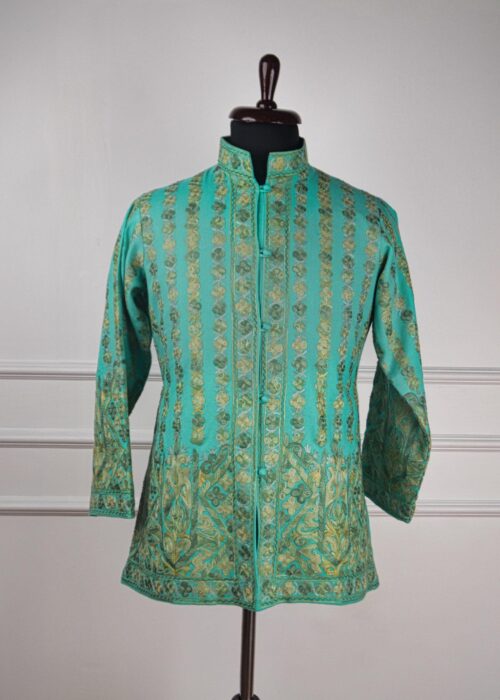 Whispering Willows Kashmiri Short Woollen Jacket