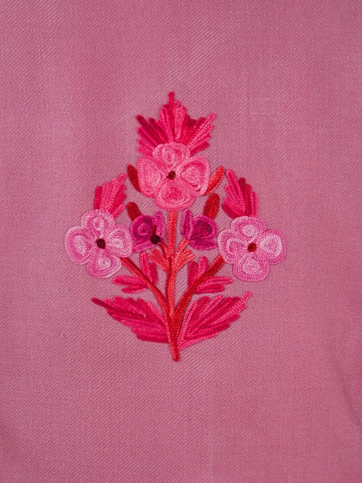 Embrace of Bloom Kashmiri Short Woollen Jacket