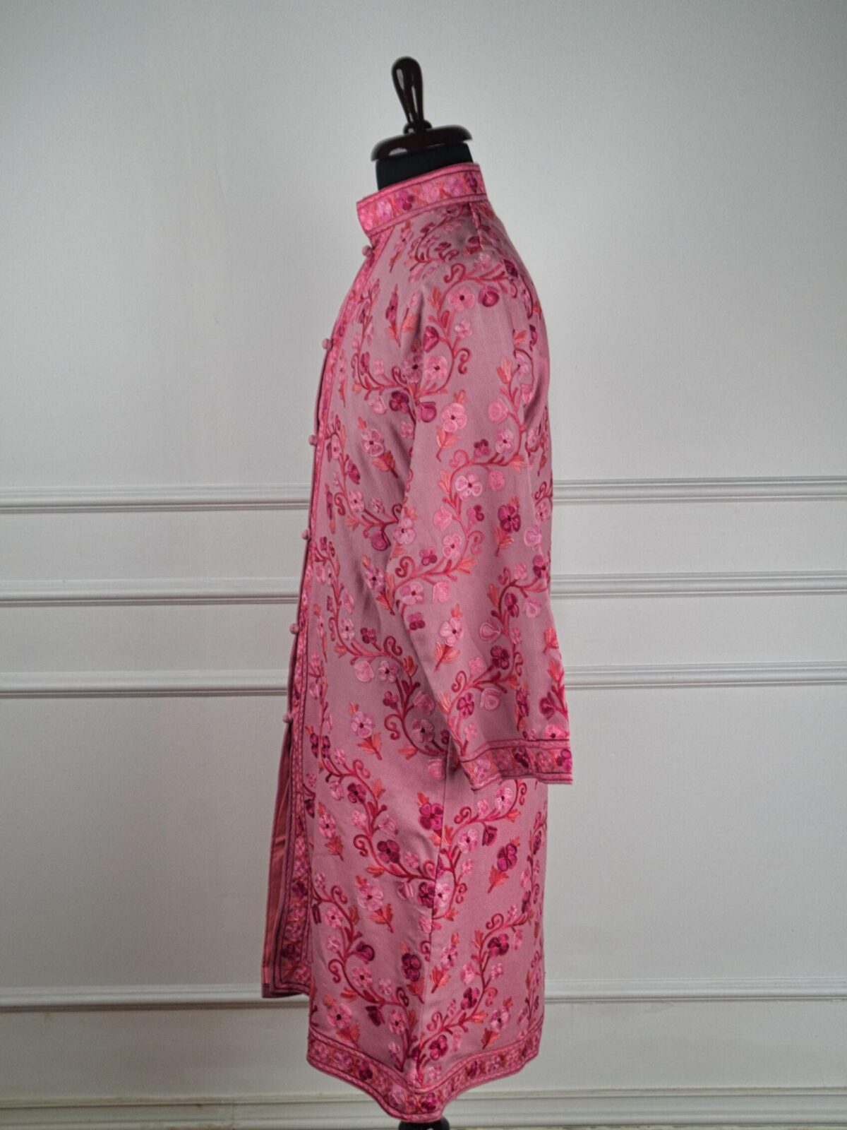 The Blush Valley Kashmiri Long Woollen Jacket