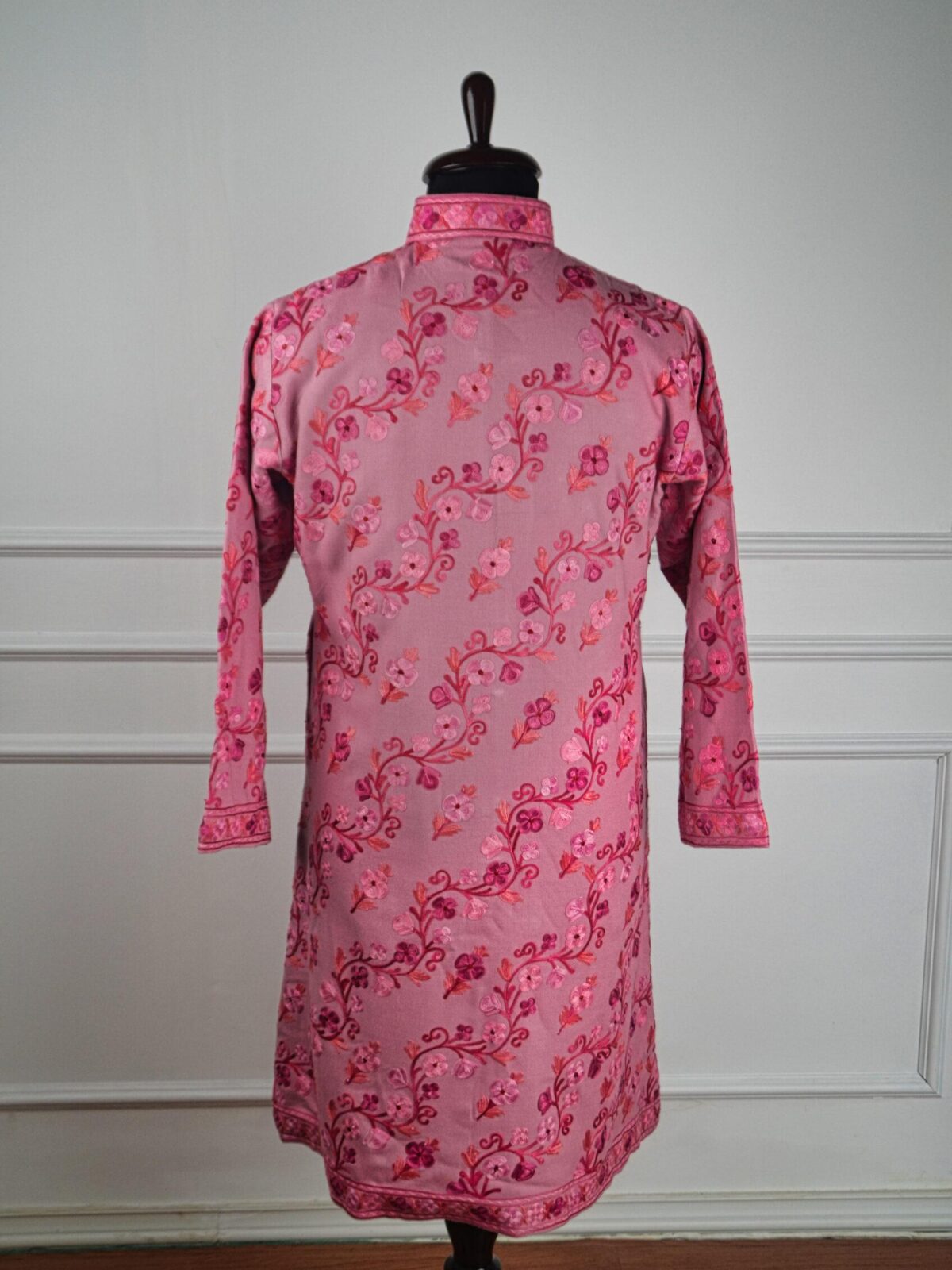 The Blush Valley Kashmiri Long Woollen Jacket