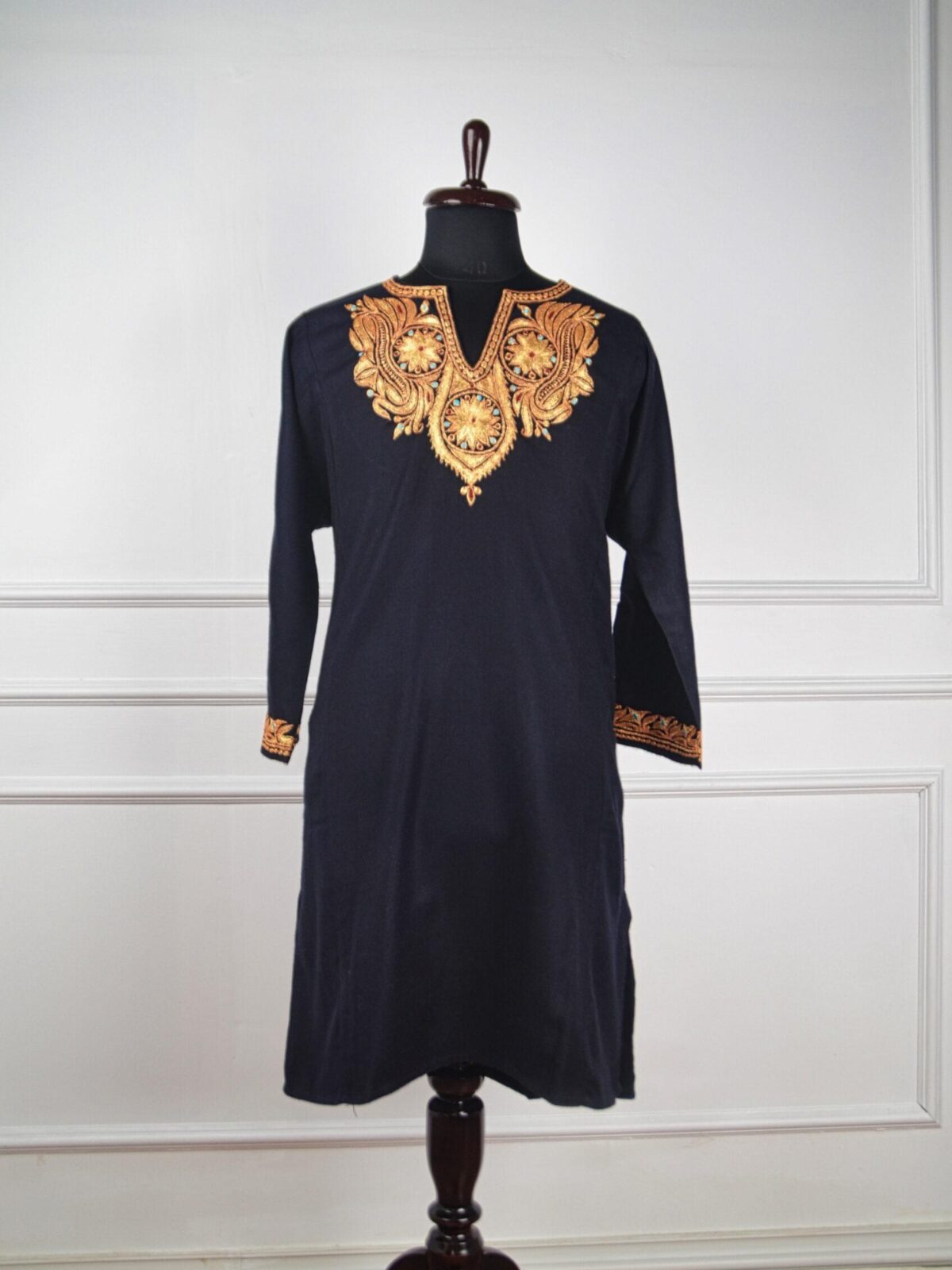 Ember Royale Kashmiri Tilla Work Pheran