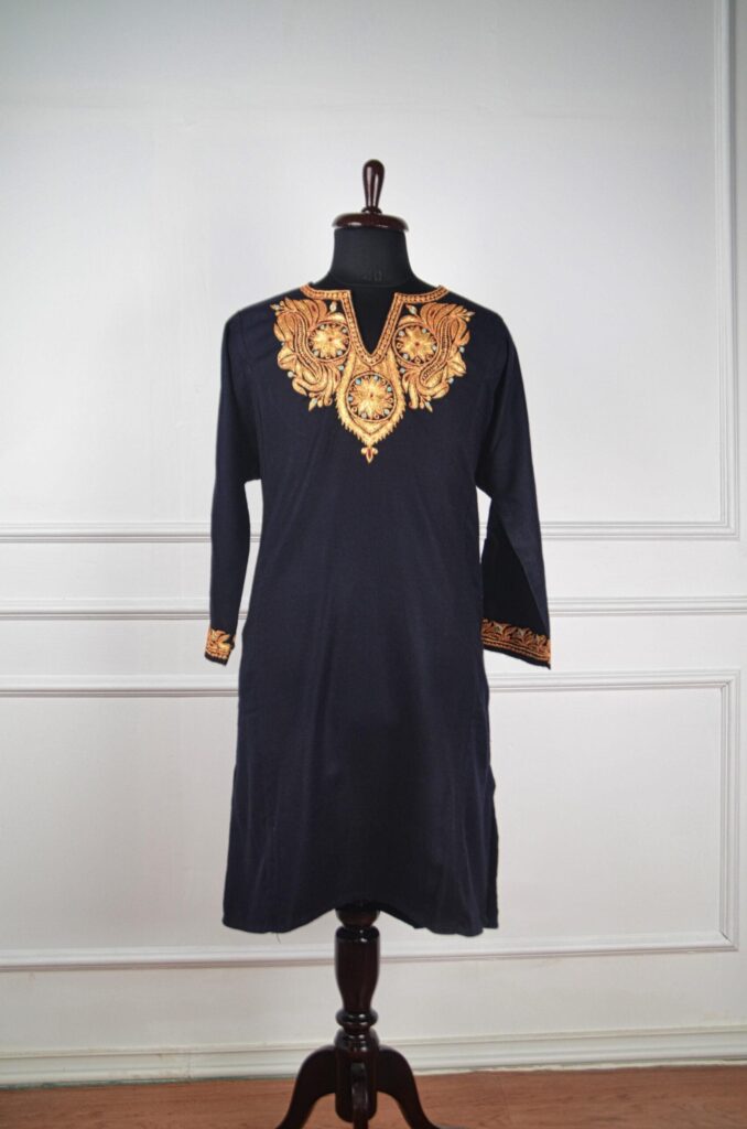 Ember Royale Kashmiri Tilla Work Pheran