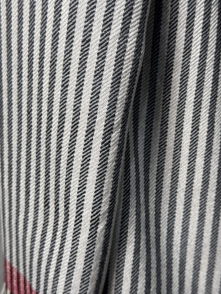 Crimson Check Classic Wool Scarf