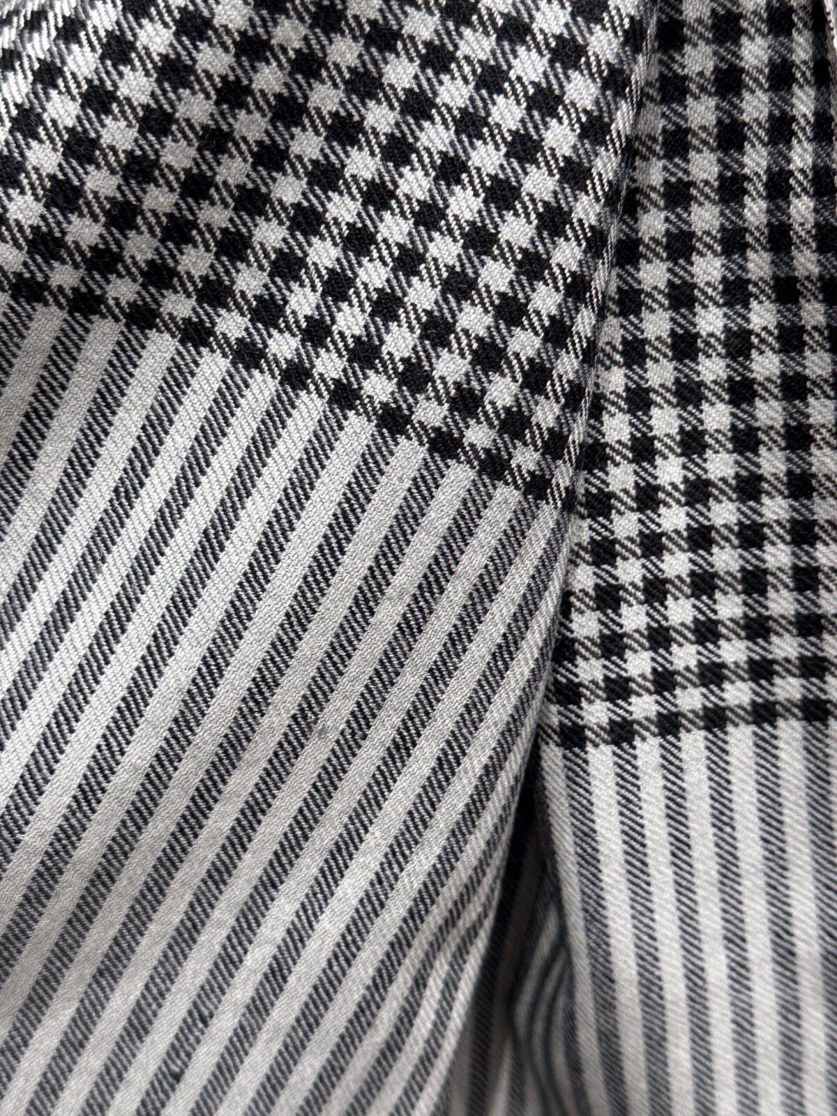 Midnight Matrix Wool Scarf