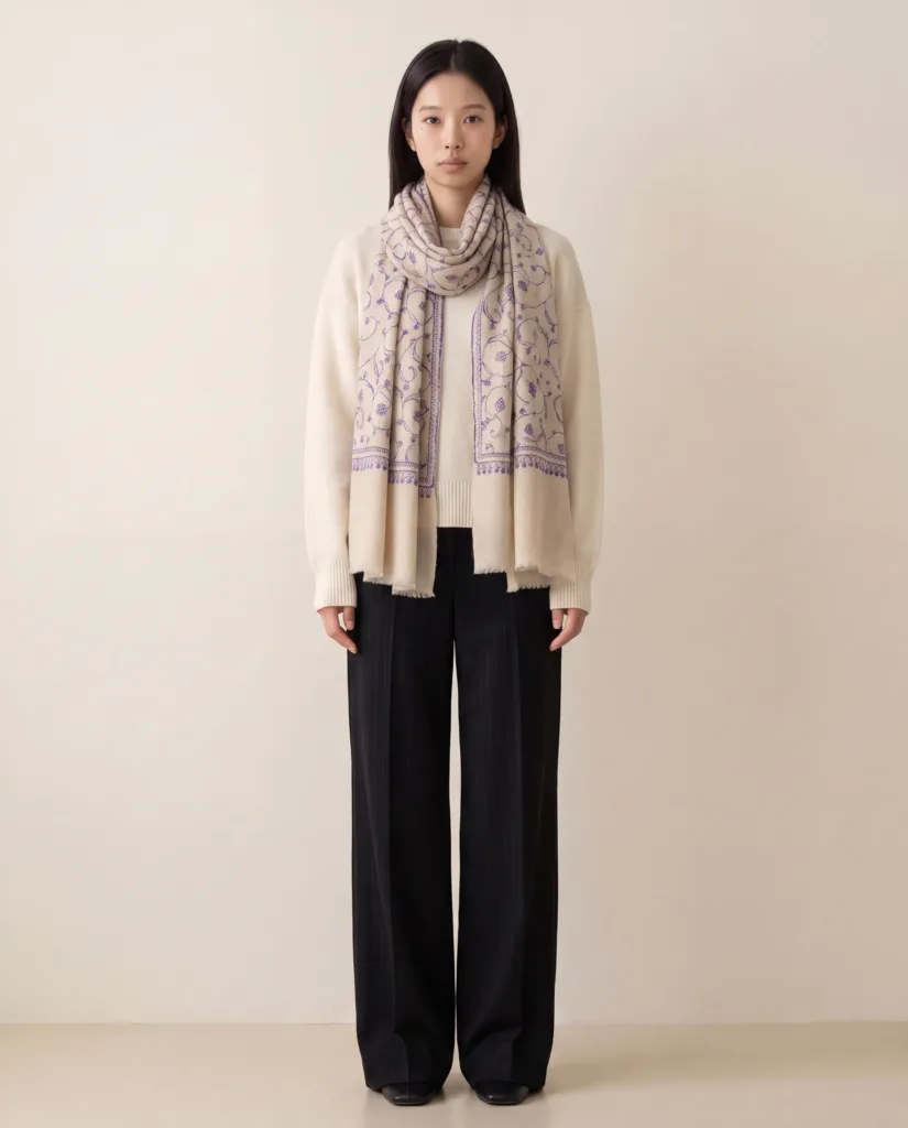 Zarif-e-Safa Pashmina Scarf