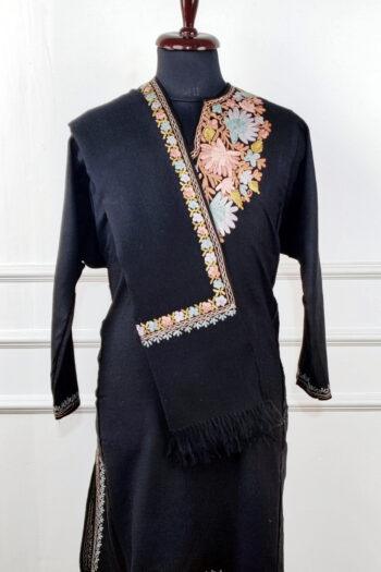 Sukoon-e-Shab Aari Embroidered Wool Pheran