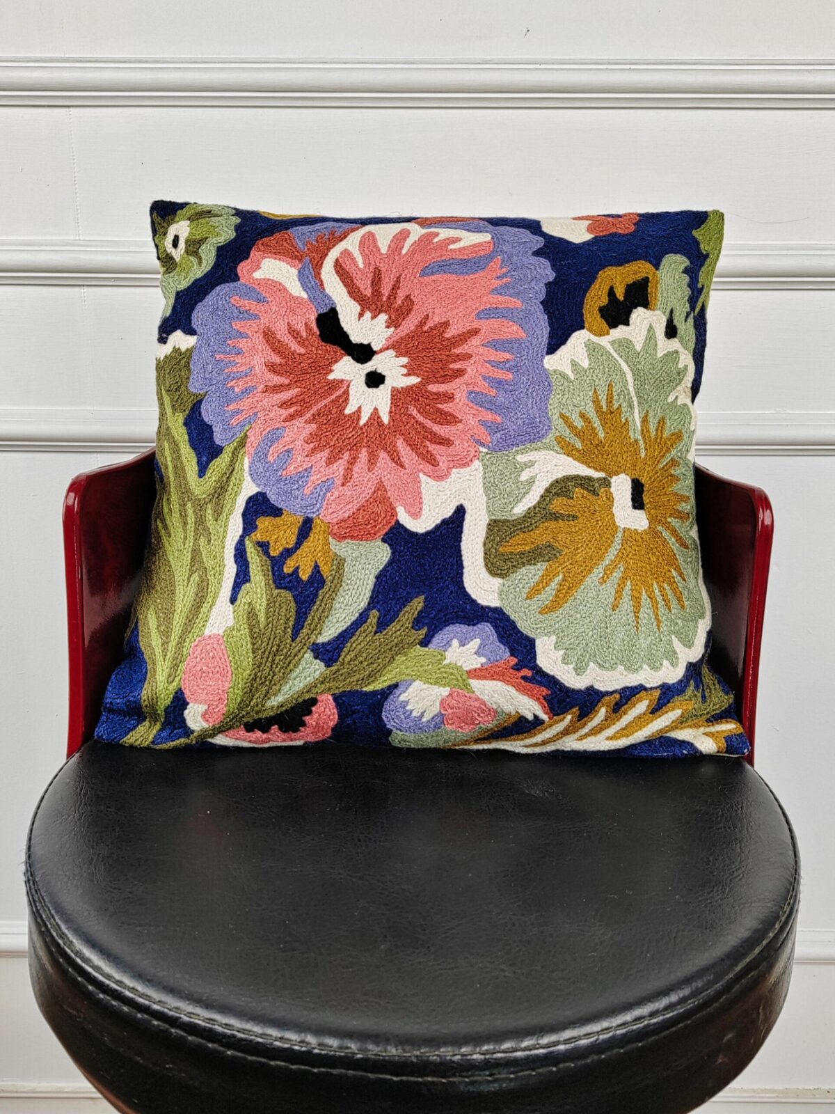 Indigo Bloom Reverie Cushion Cover