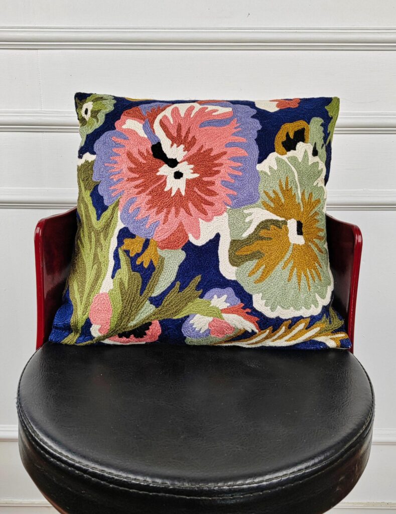Indigo Bloom Reverie Cushion Cover