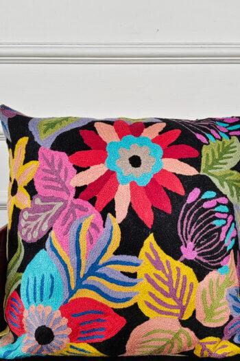 Eclipse Garden Kashmiri Cushion Cover