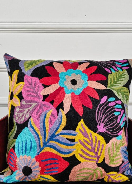 Eclipse Garden Kashmiri Cushion Cover