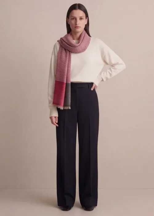 Heritage Pashmina® Deodar Pinstripe Handwoven Scarf