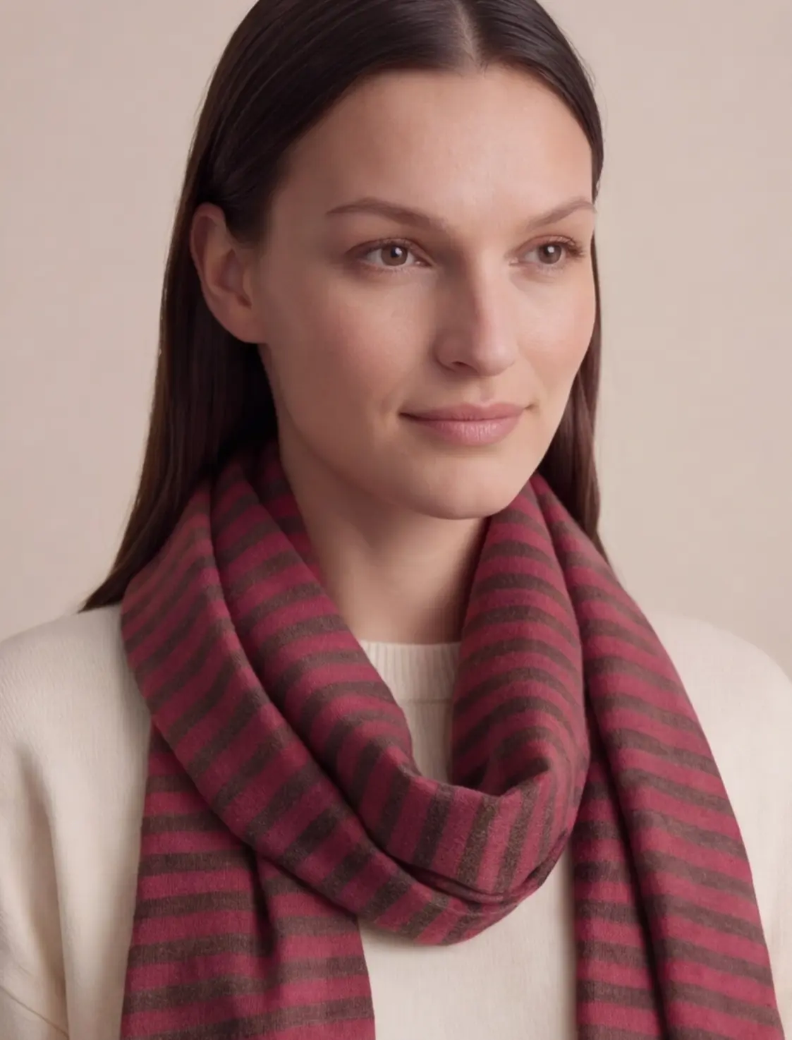 Heritage Pashmina® Zarqa Ember Handwoven Scarf