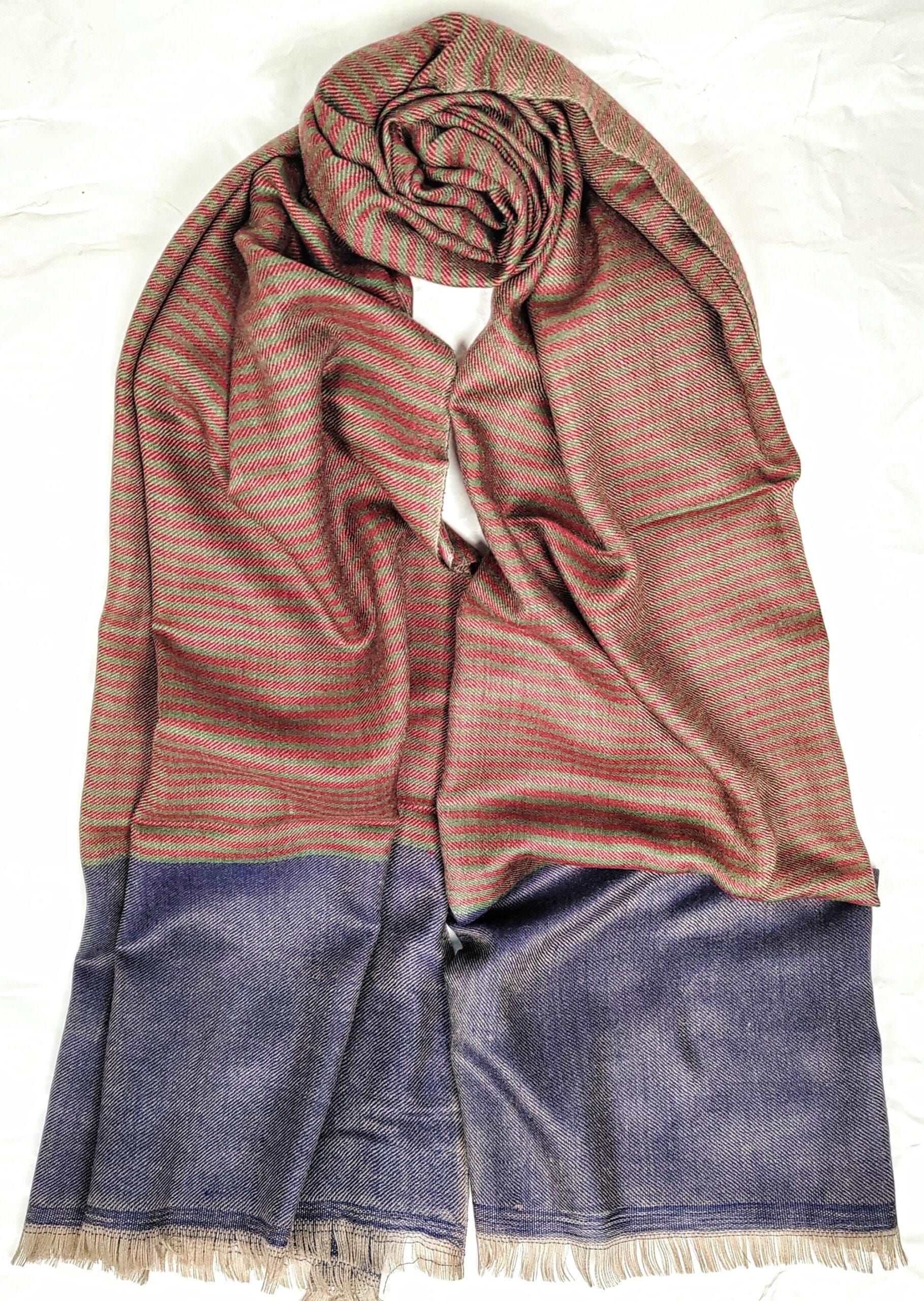 12a-600x845 Sukhan Dusk Handwoven Cashmere Scarf