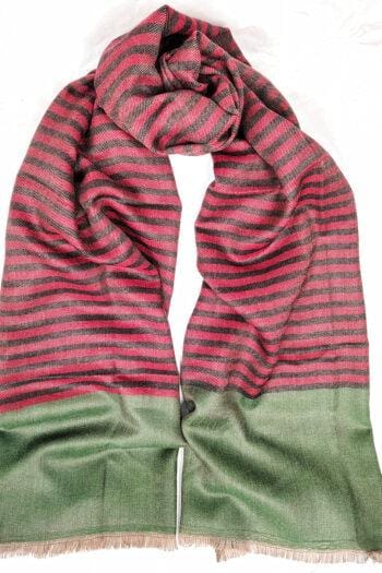 Zarqa Ember Handwoven Cashmere Scarf