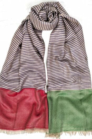 Heritage Pashmina® Nava Stripe Handwoven Scarf