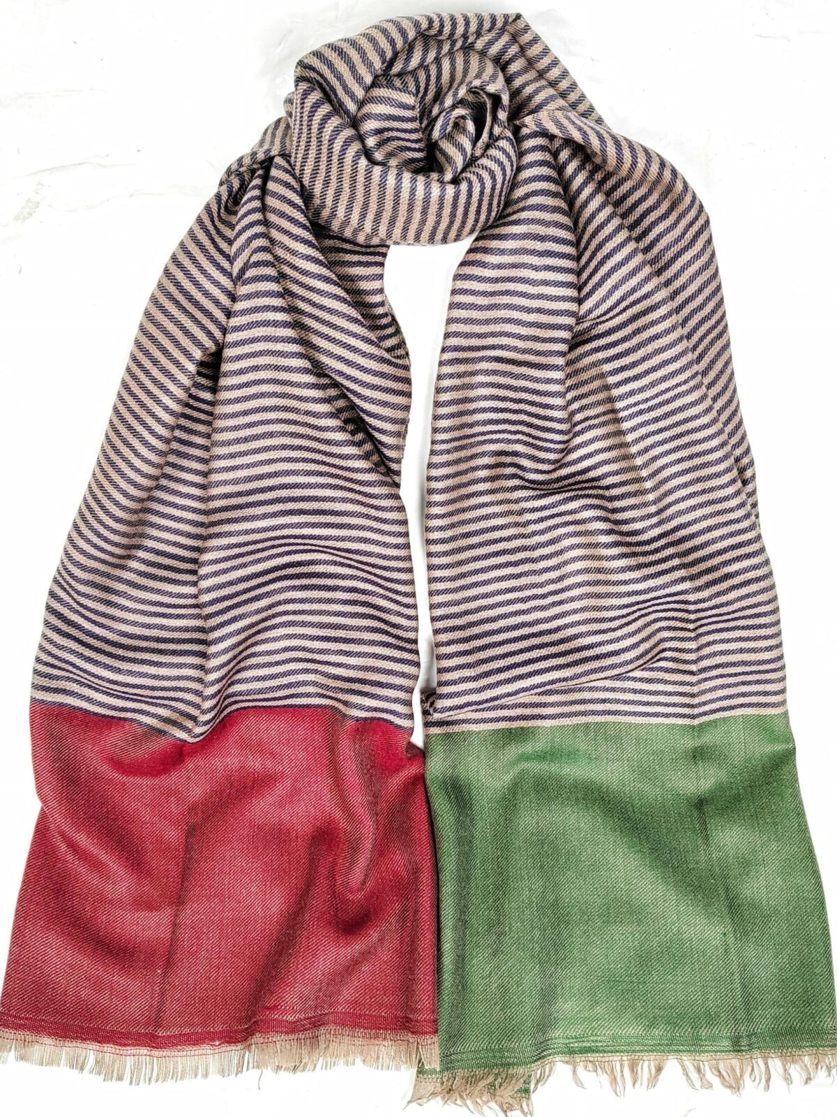 Heritage Pashmina® Nava Stripe Handwoven Scarf
