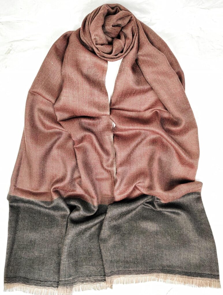 Heritage Pashmina® Zamana Ash Handwoven Scarf