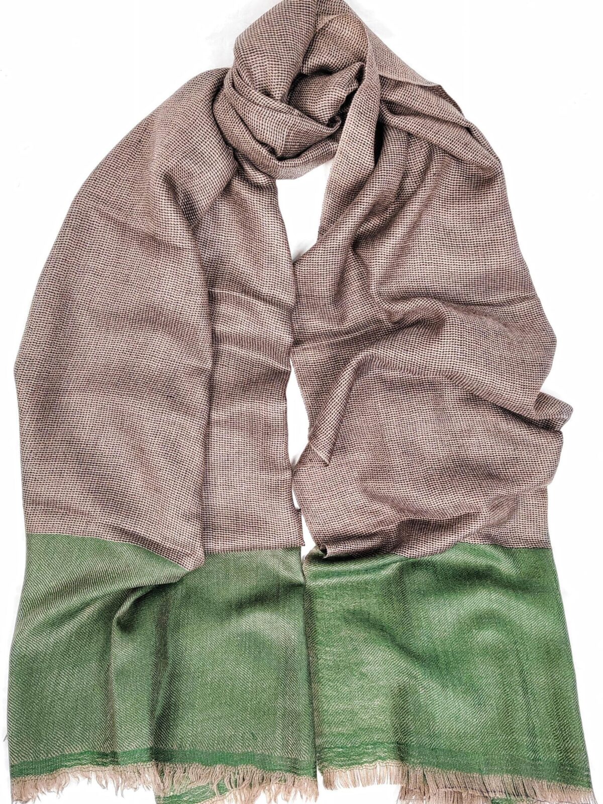 Heritage Pashmina® Silsila Moss Handwoven Scarf