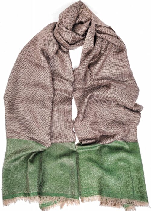 Heritage Pashmina® Silsila Moss Handwoven Scarf