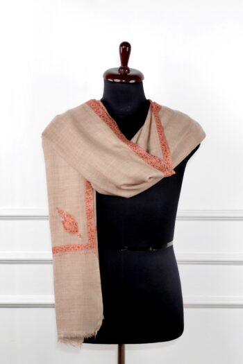 Zaar-e-Sozni Merino Shawl