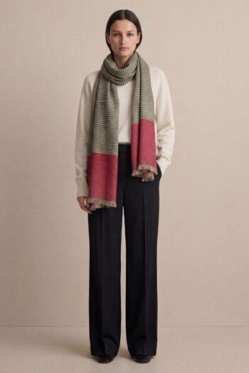 Heritage Pashmina® Gulnaar Meadowline Handwoven Scarf