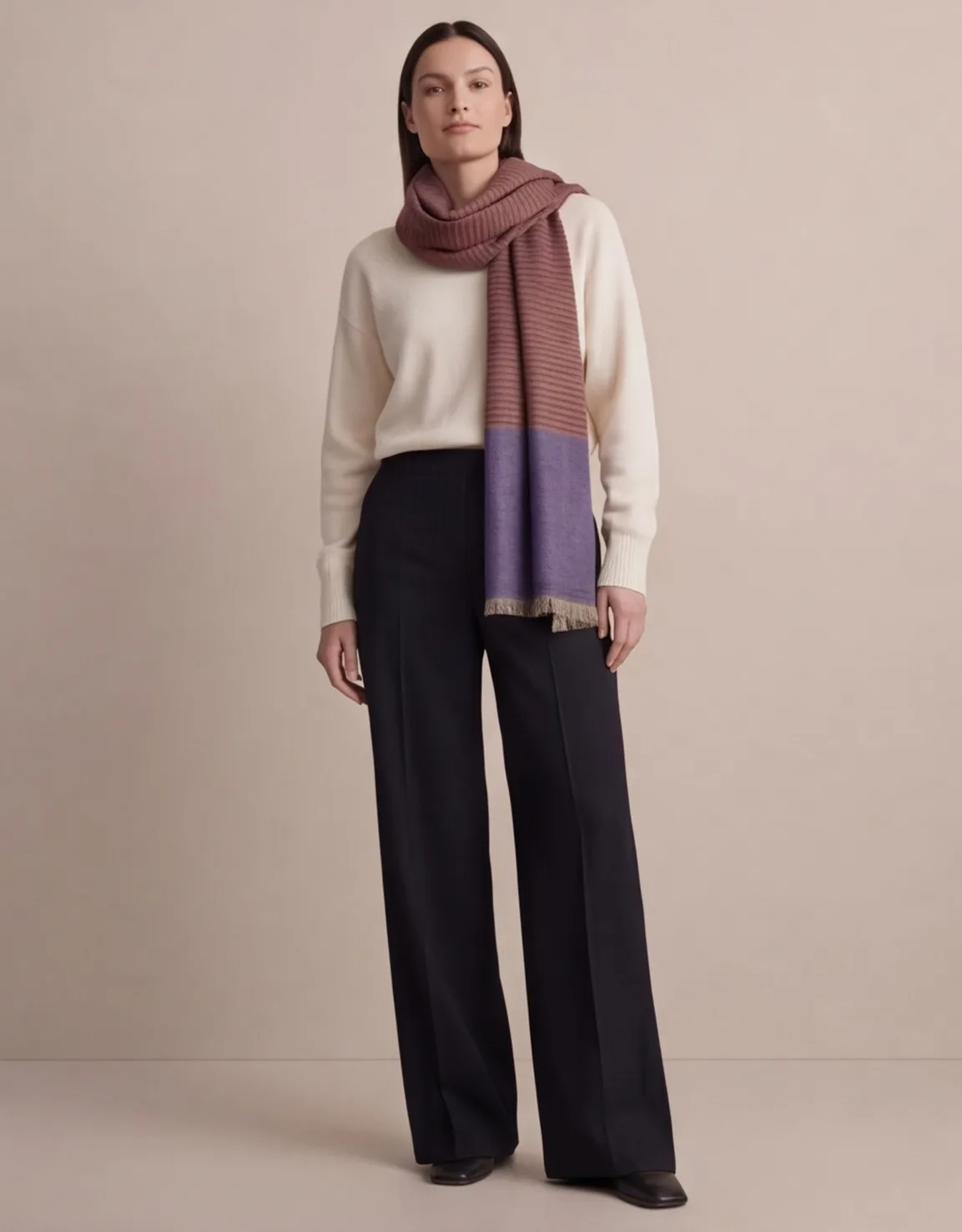 Heritage Pashmina® Sukhan Dusk Handwoven Scarf