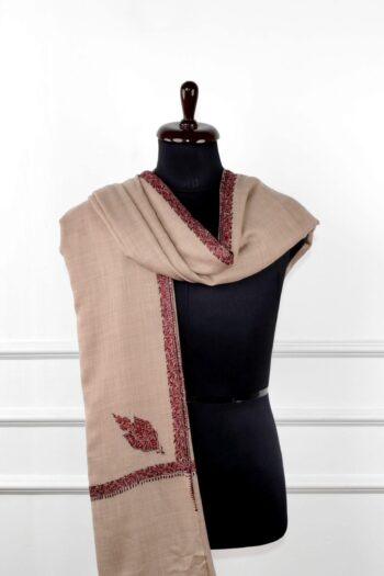 Rang-e-Sozni Merino Shawl