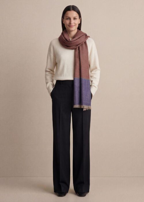Heritage Pashmina® Sukhan Dusk Handwoven Scarf