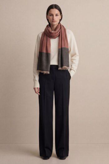 Heritage Pashmina® Zamana Ash Handwoven Scarf