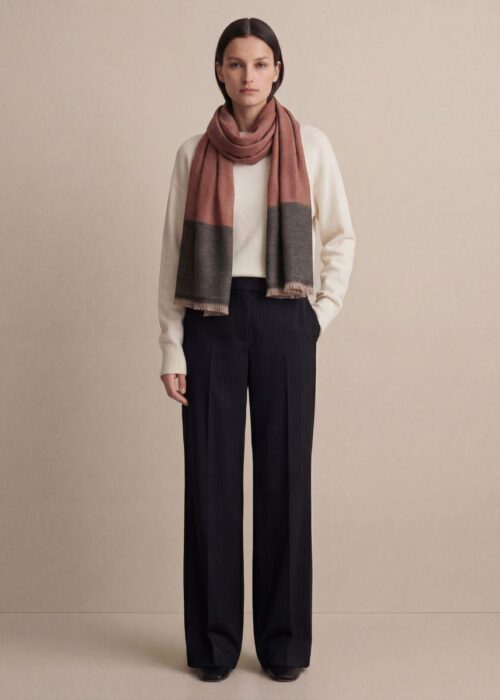 Heritage Pashmina® Zamana Ash Handwoven Scarf