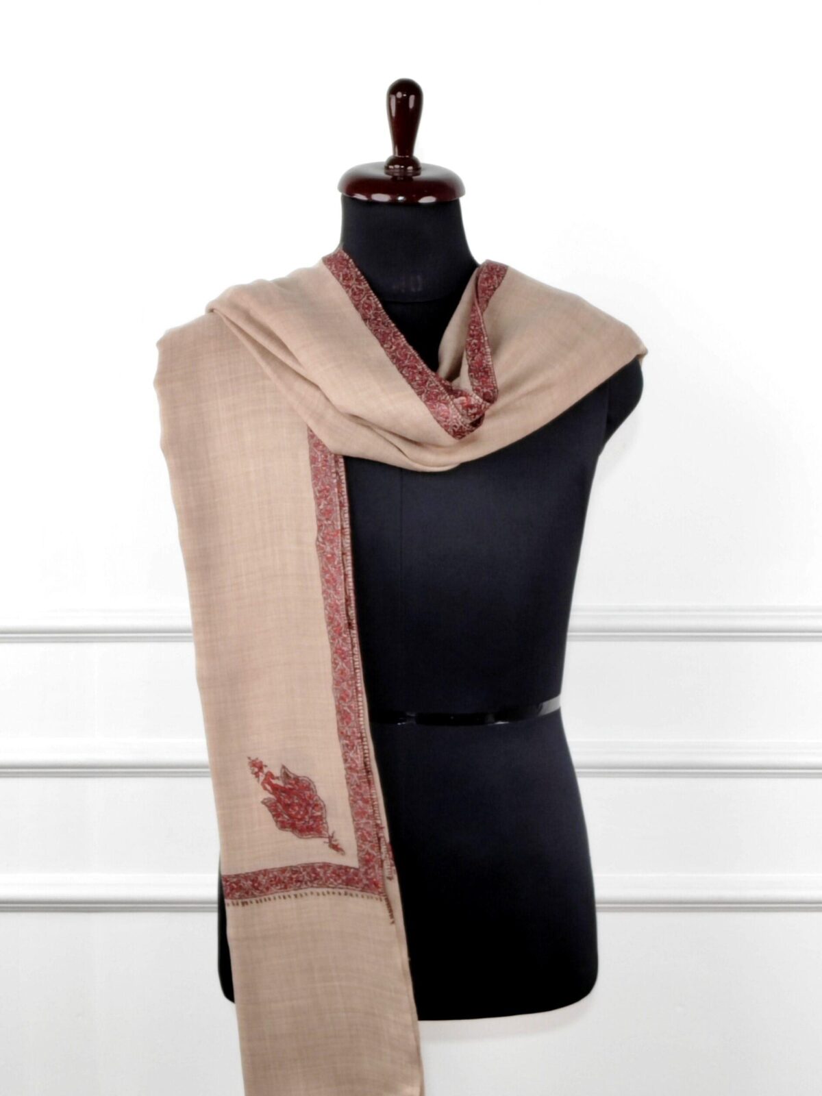Mehr-e-Sozni Merino Shawl