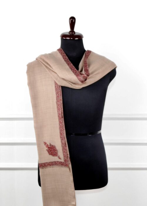 Mehr-e-Sozni Merino Shawl