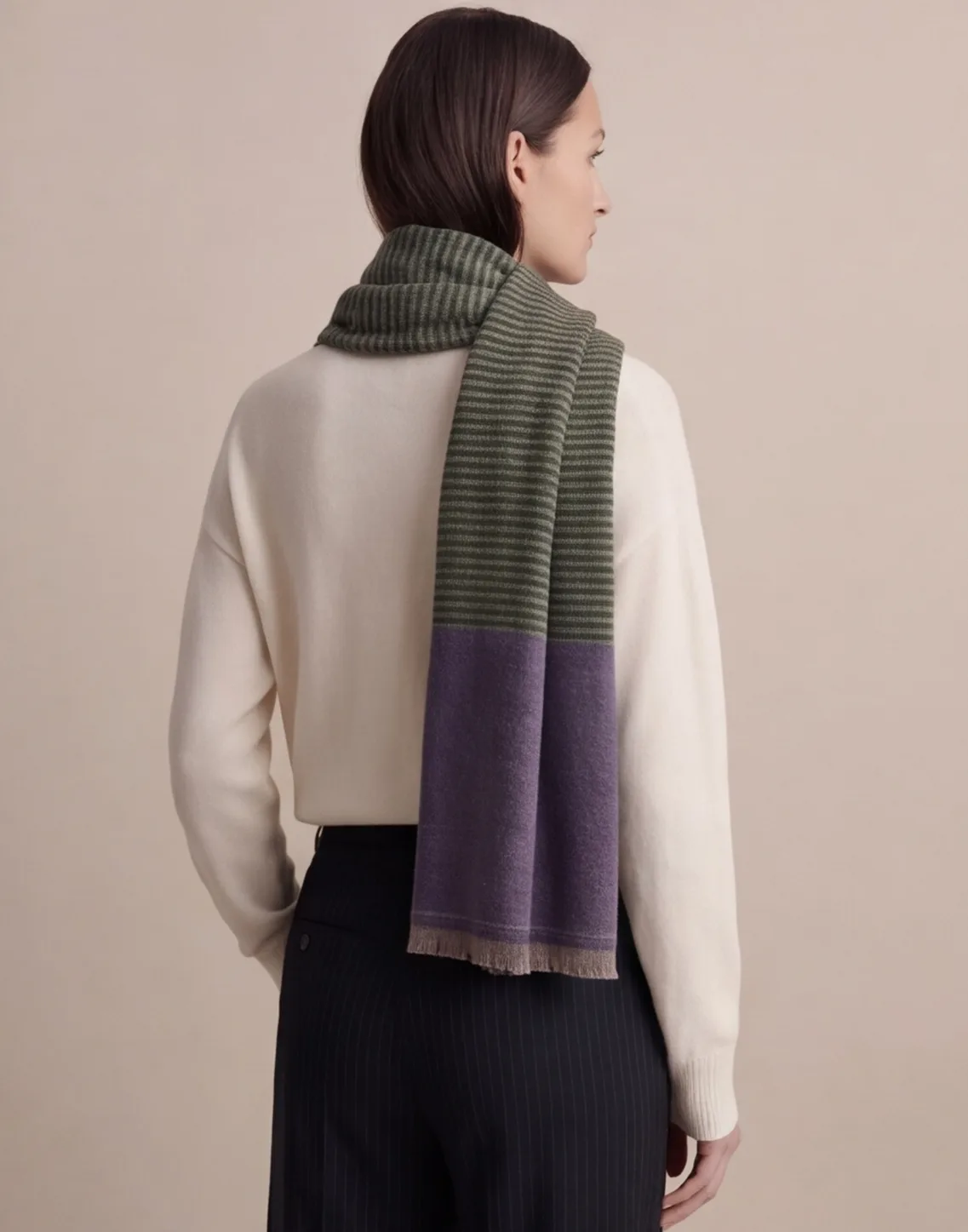 Heritage Pashmina® Neel Saba Handwoven Scarf