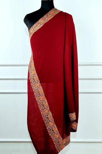 Noor-e-Zar Sozni Shawl