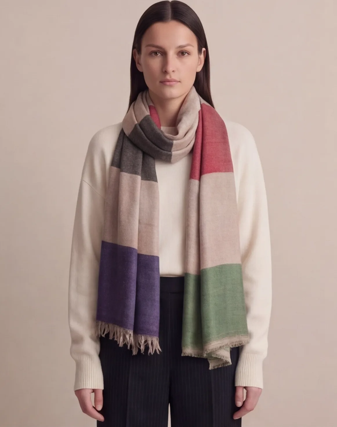 Heritage Pashmina® Gulzar Drift Handwoven Scarf