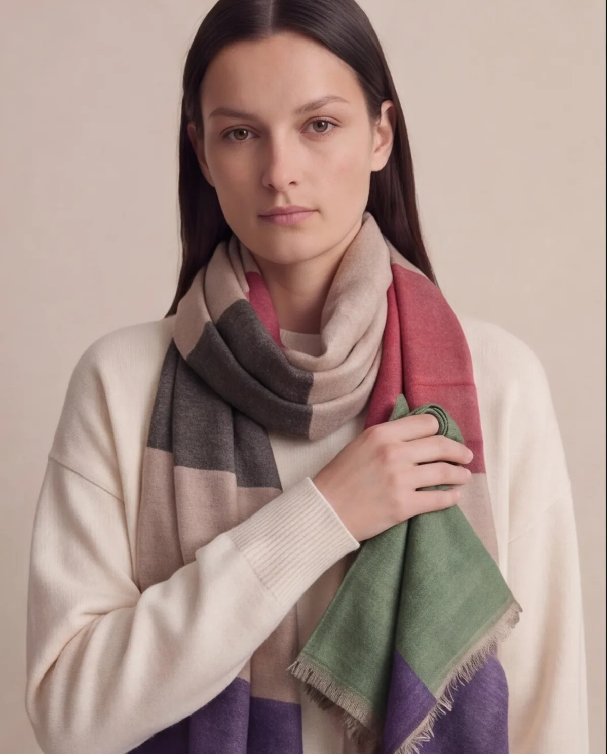 Heritage Pashmina® Gulzar Drift Handwoven Scarf