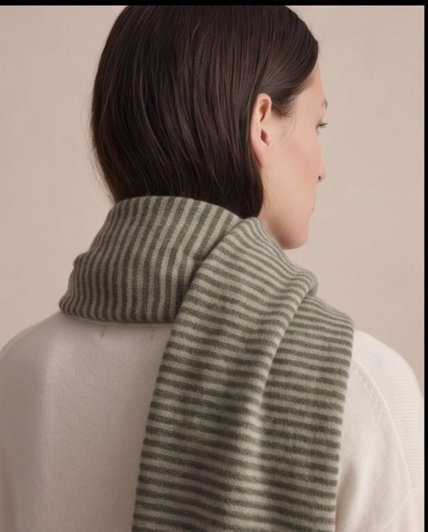Heritage Pashmina® Gulnaar Meadowline Handwoven Scarf
