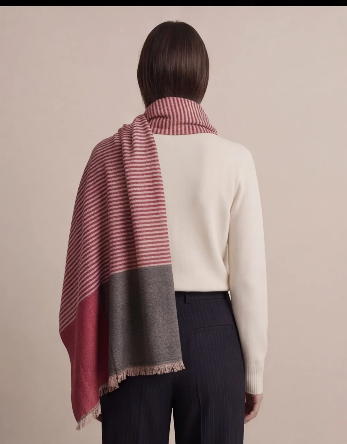 Heritage Pashmina® Shaan Stripe Handwoven Scarf
