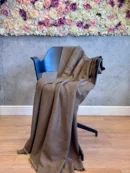 Brown Cashmere Throw