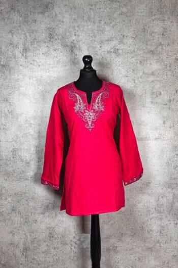 Ornate Bloom Kashmiri Short Kurti