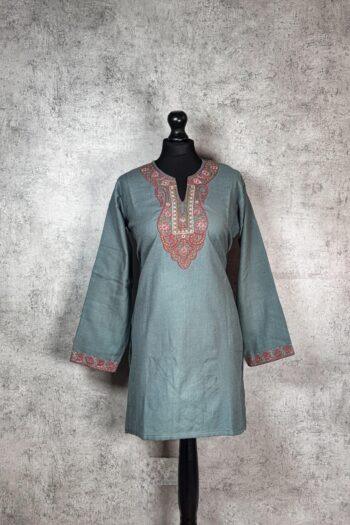 Fern & Bloom Kashmiri  Short Kurti