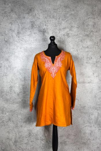 Sunlit Valley Kashmiri Short Kurti