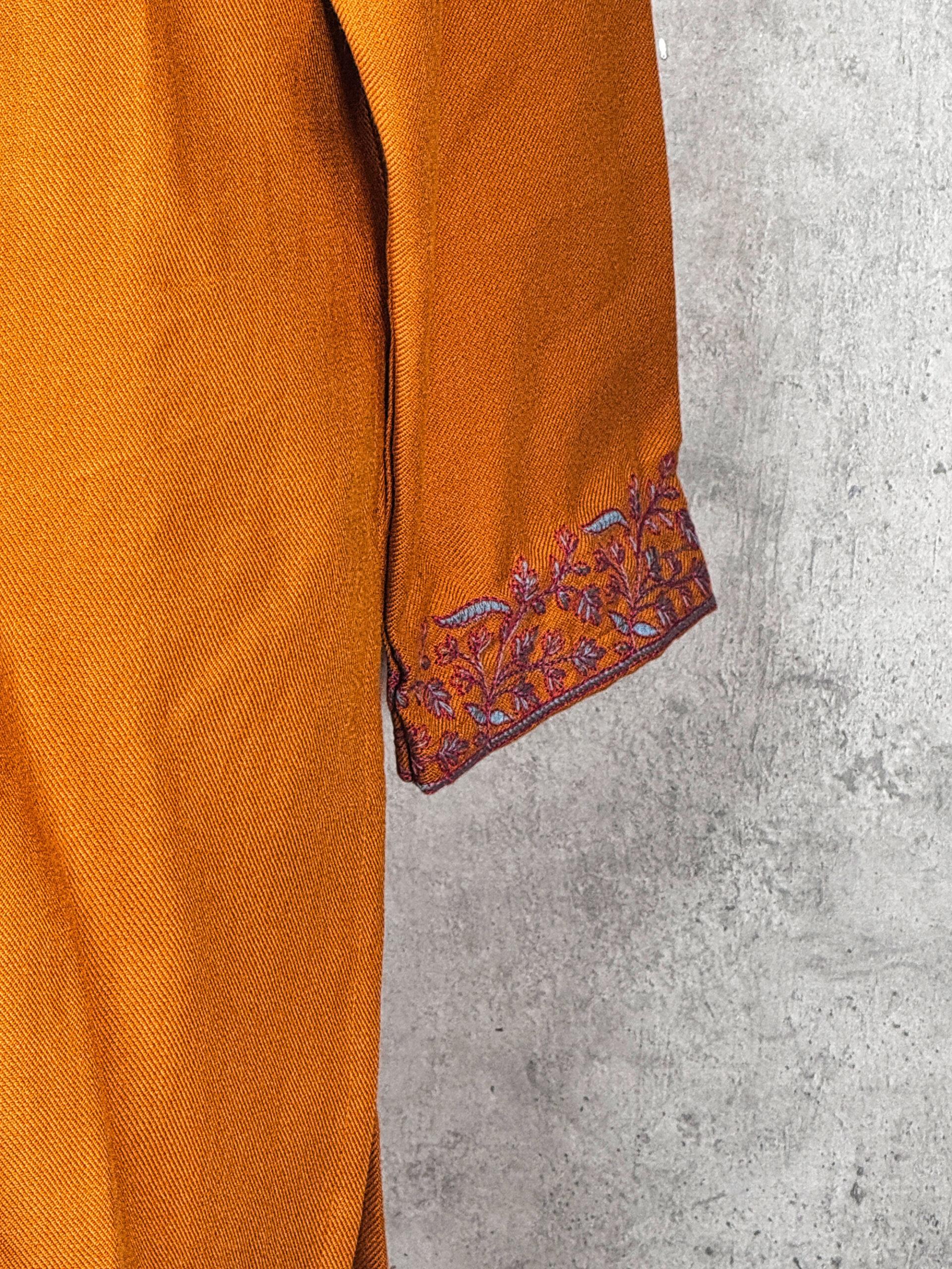 IMG_8086-scaled-700x933 Golden Meadow Kashmiri Short Kurti - Image 2